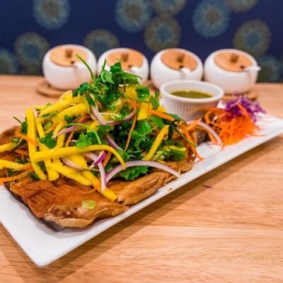 MANGO SALAD TROUT