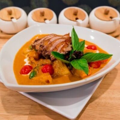 Red duck curry W / Rice